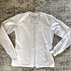 Grey's Anatomy By Barco Women's Scrub Jacket White XS
